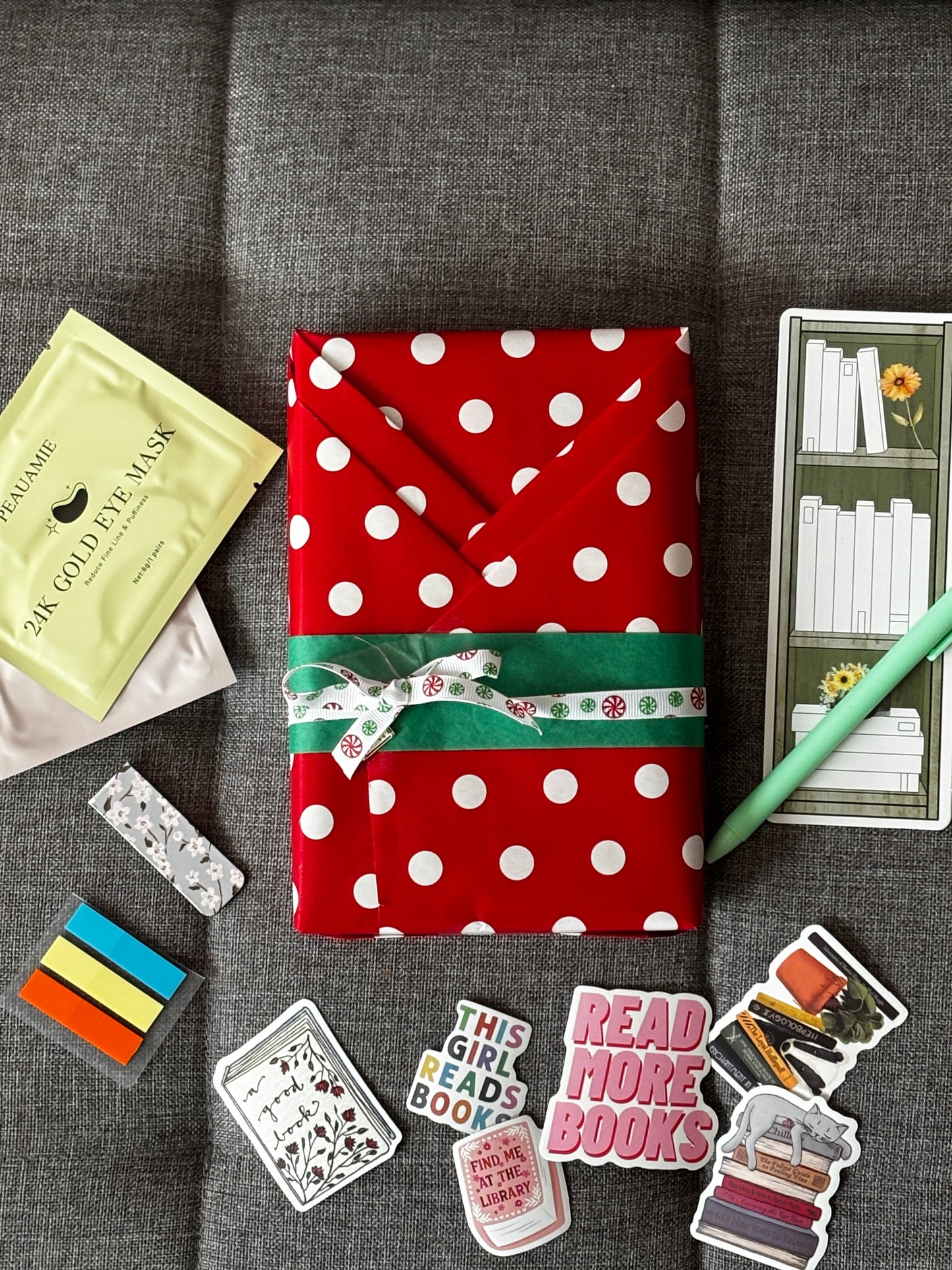 Blind adte with a book