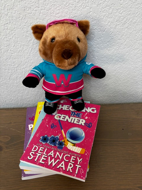 Plush Wilma the Wombat (Wilcox Wombats Mascot)