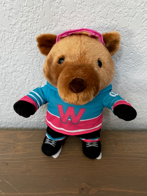 Plush Wilma the Wombat (Wilcox Wombats Mascot)